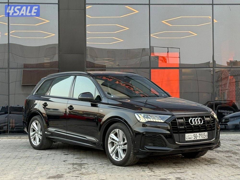 AUDI Q7 55TFSI  Quattro Sline _2021 صبغ الوكالة0