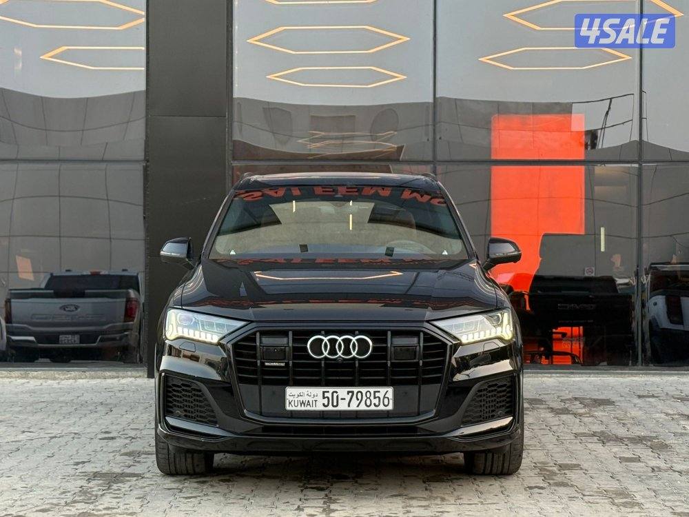 AUDI Q7 55TFSI  Quattro Sline _2021 صبغ الوكالة2
