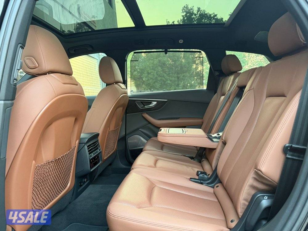 AUDI Q7 55TFSI  Quattro Sline _2021 صبغ الوكالة9