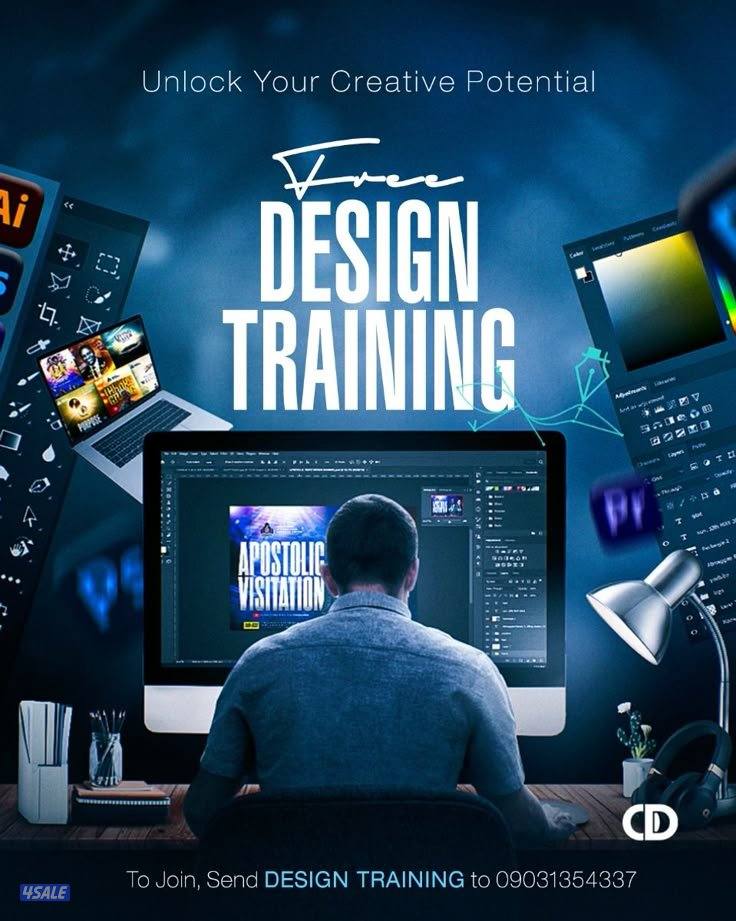 مصمم جرافيك و مسوق رقمي ابحث عن عمل مناسب دوام كامل graphic designer3