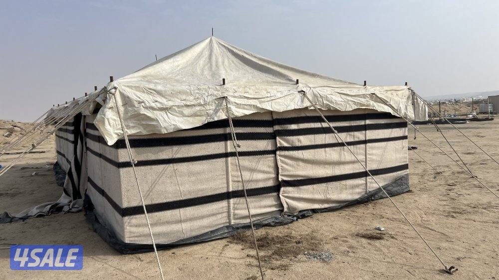 بيت شعر 10/6 تفصال السعوديه وطربال مخيط مطري نظيف جدا موسم واحد1