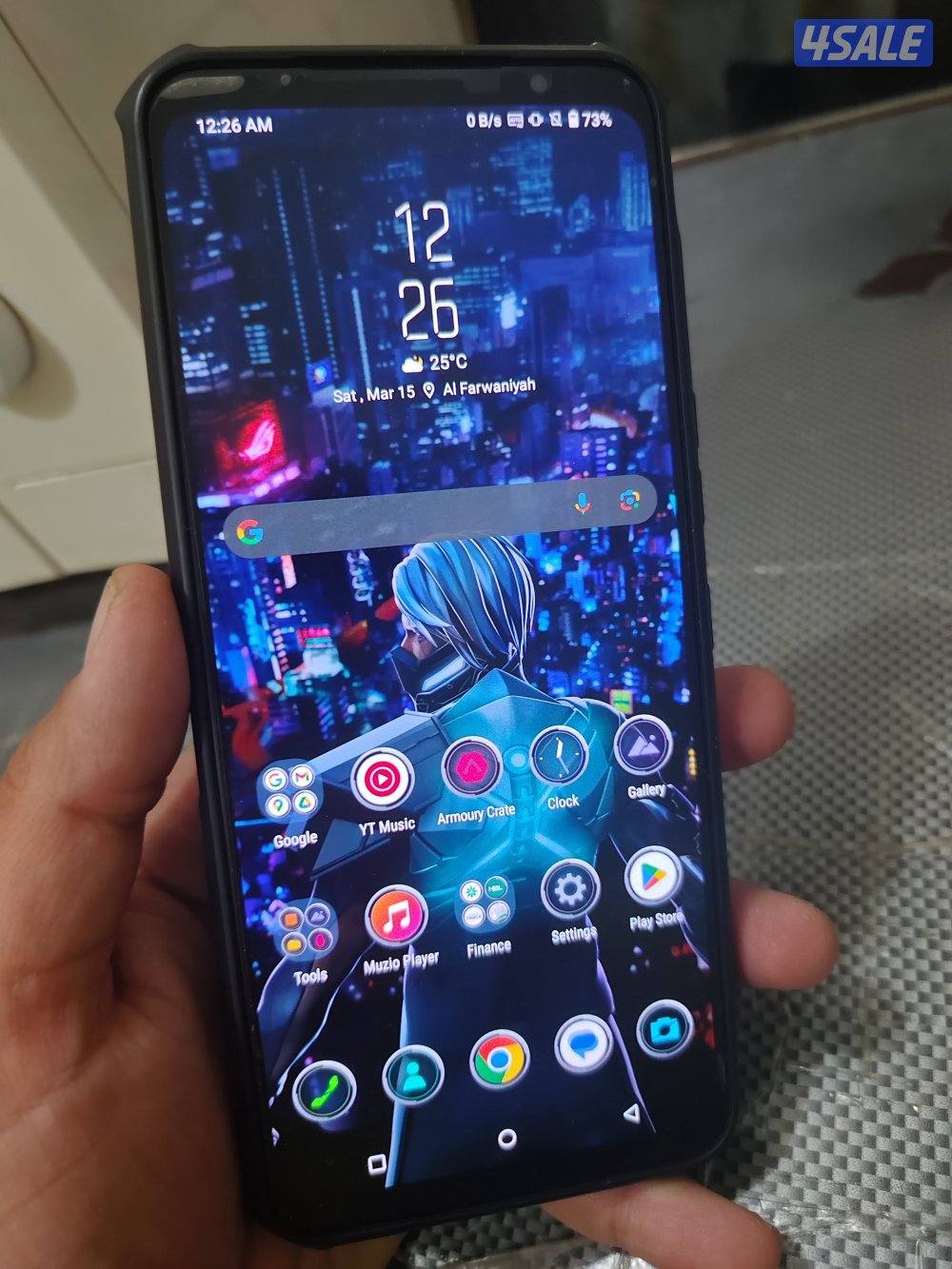 Asus rog 5s 5g gaming mobile 18gb ram 512gb0