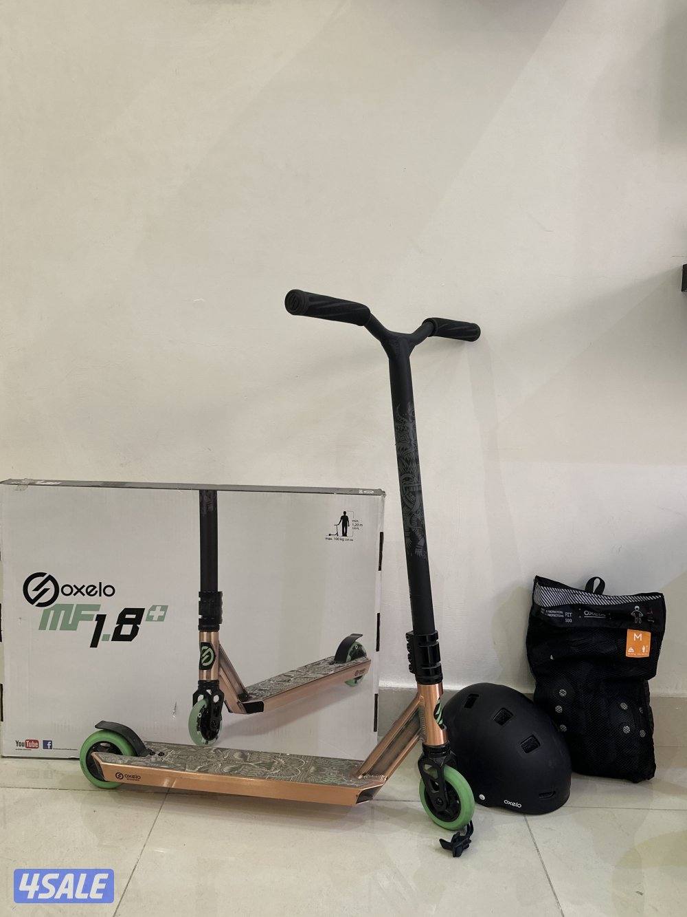 Oxelo MF 1.8+ freestyle scooter0