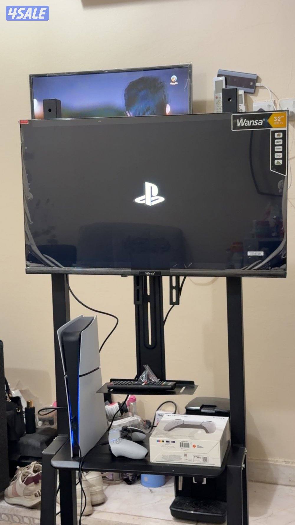 للبيع بلاستيشن PlayStation 5 Slim جديد ونظيف جداً بحاليتها الجديده0