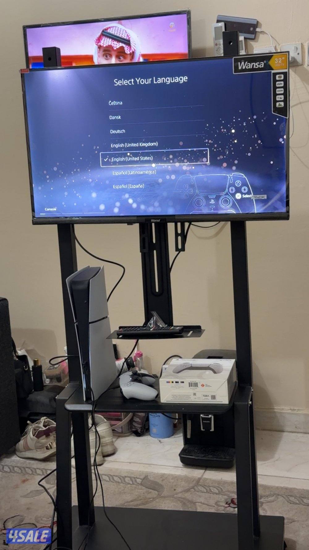 للبيع بلاستيشن PlayStation 5 Slim جديد ونظيف جداً بحاليتها الجديده3