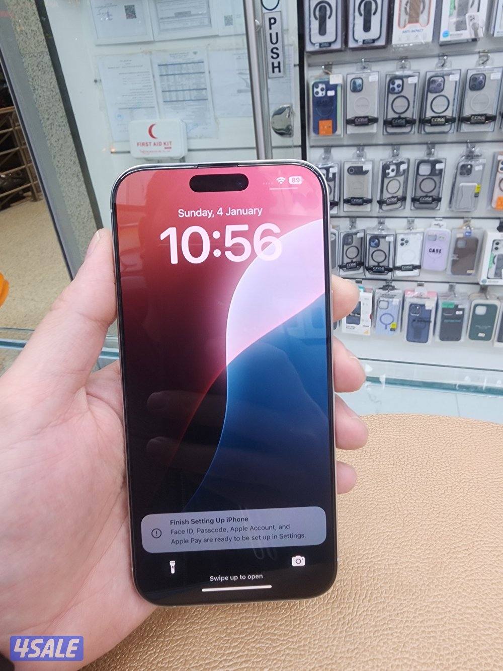 iphone 16 promax 256gb white 100%battery 6month warranty.6