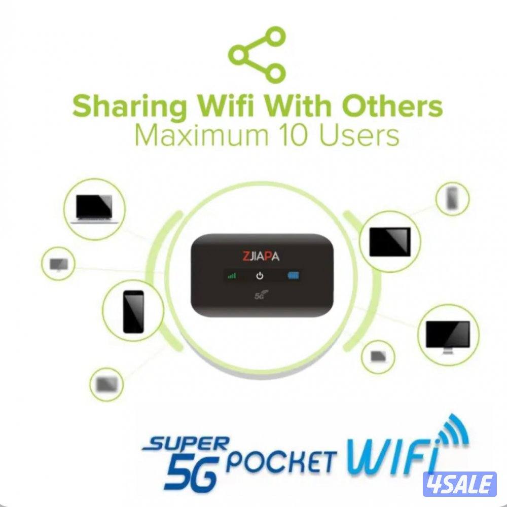 راوتر متنقل 5g  سريع - جديد1