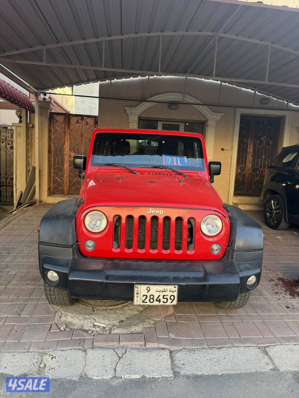 سلام عليكم للبيع رانقلر بحاله ممتازه0