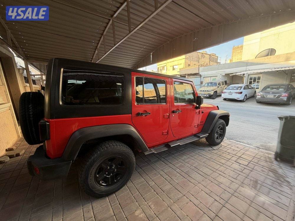 سلام عليكم للبيع رانقلر بحاله ممتازه2