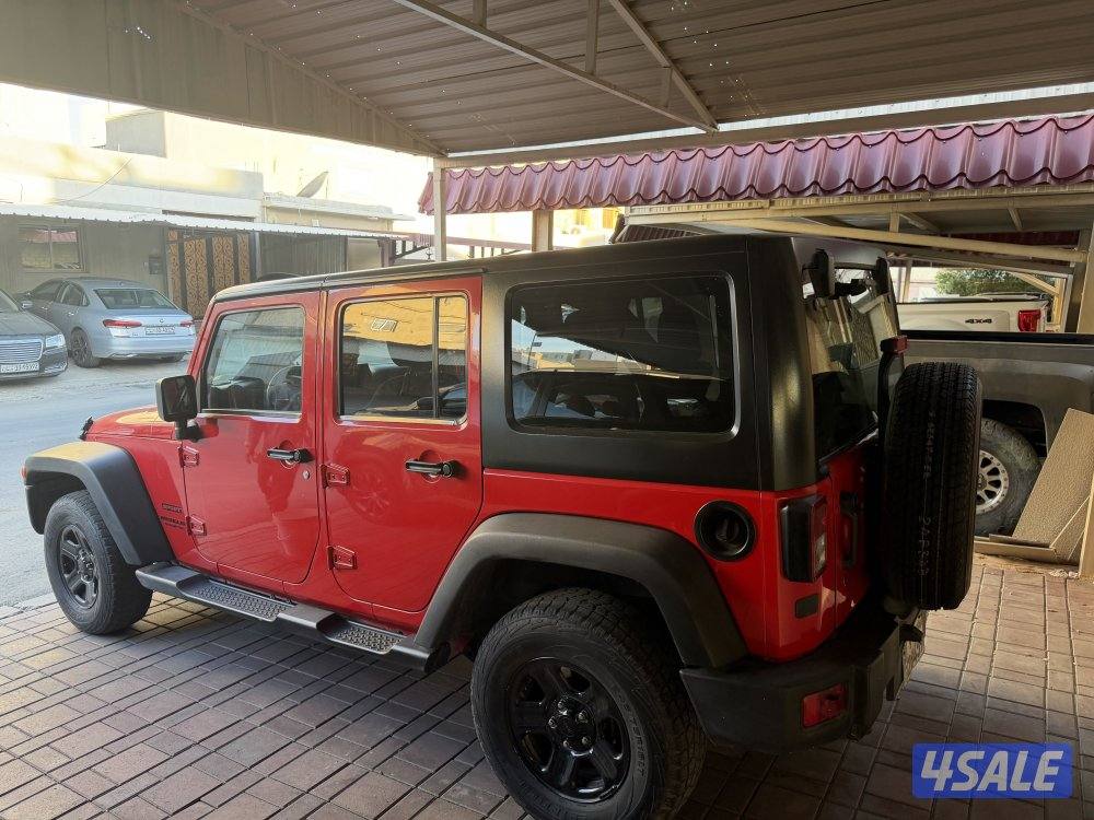 سلام عليكم للبيع رانقلر بحاله ممتازه3