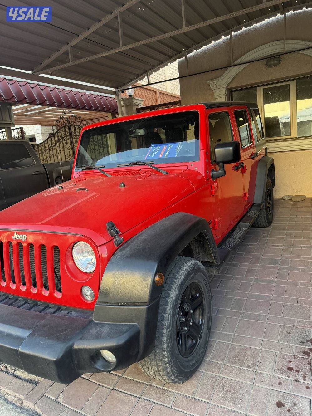 سلام عليكم للبيع رانقلر بحاله ممتازه4