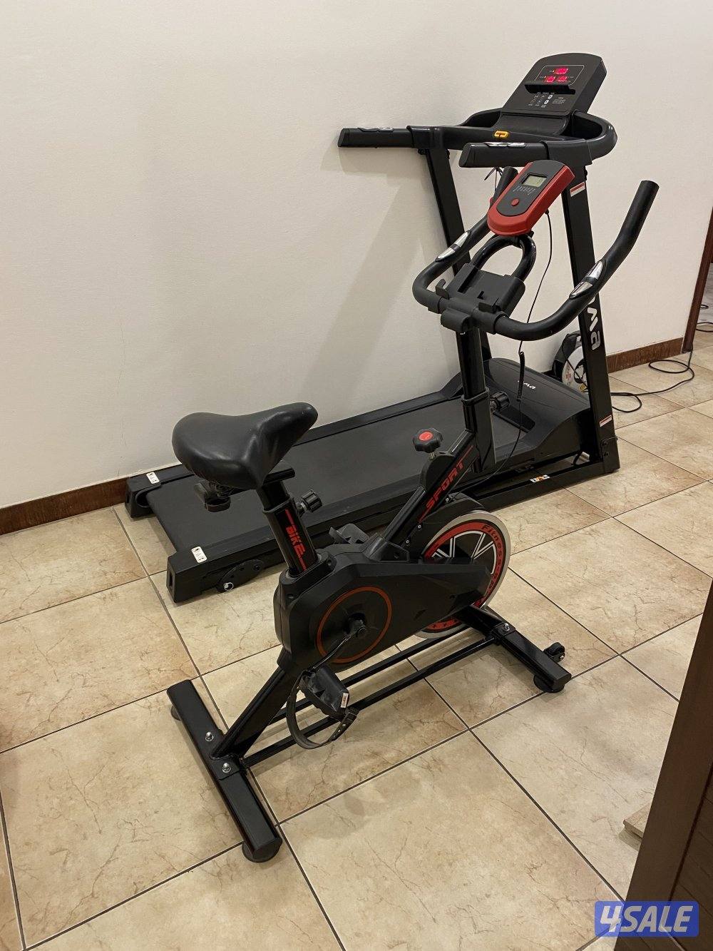 جهاز مشي رياضة + دراجة تمارين رياضية = ٩٠ دك فقط أجهزة4