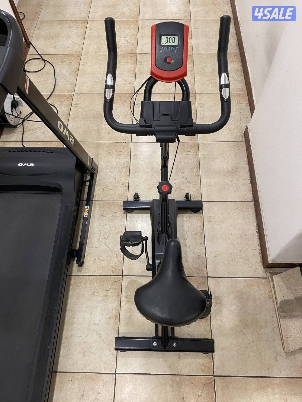 جهاز مشي رياضة + دراجة تمارين رياضية = ٩٠ دك فقط أجهزة5