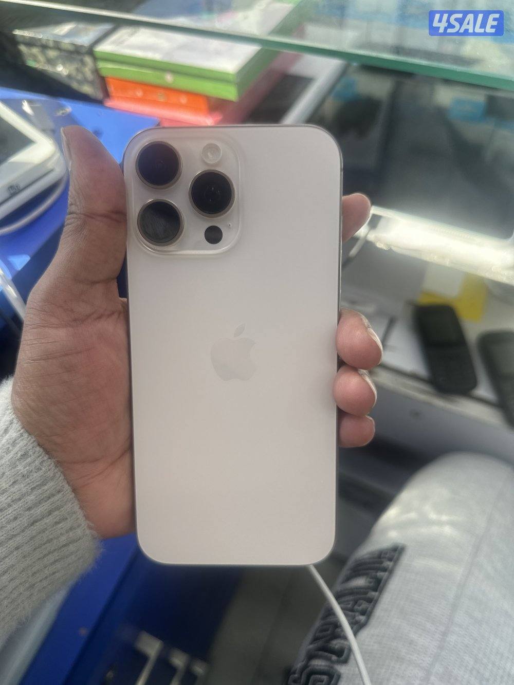 iphone 16 pro max ,256gb ,desert titanium,used phone ,0