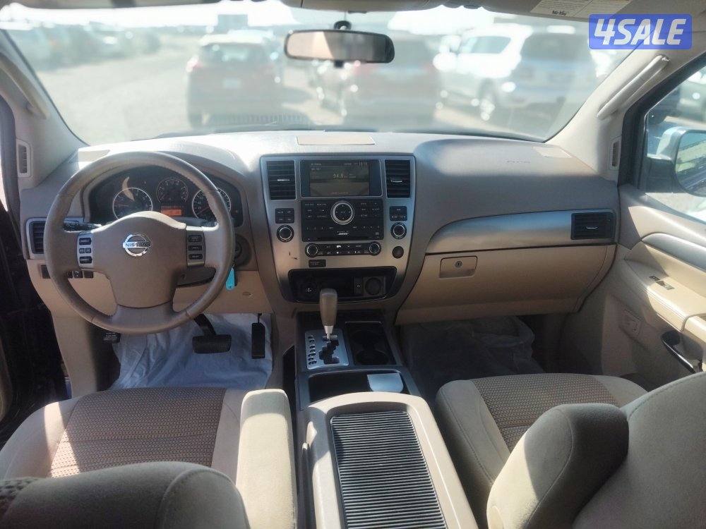 نيسان ارمادا موديل 2011 لون اسود عداد 248 الف بحاله ممتازة5