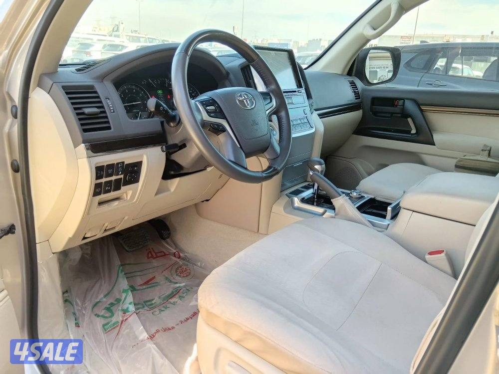 لاند كروزر موديل 2020 ماشي 22الف صبغ الوكالة شرط الفحص بالكامل5