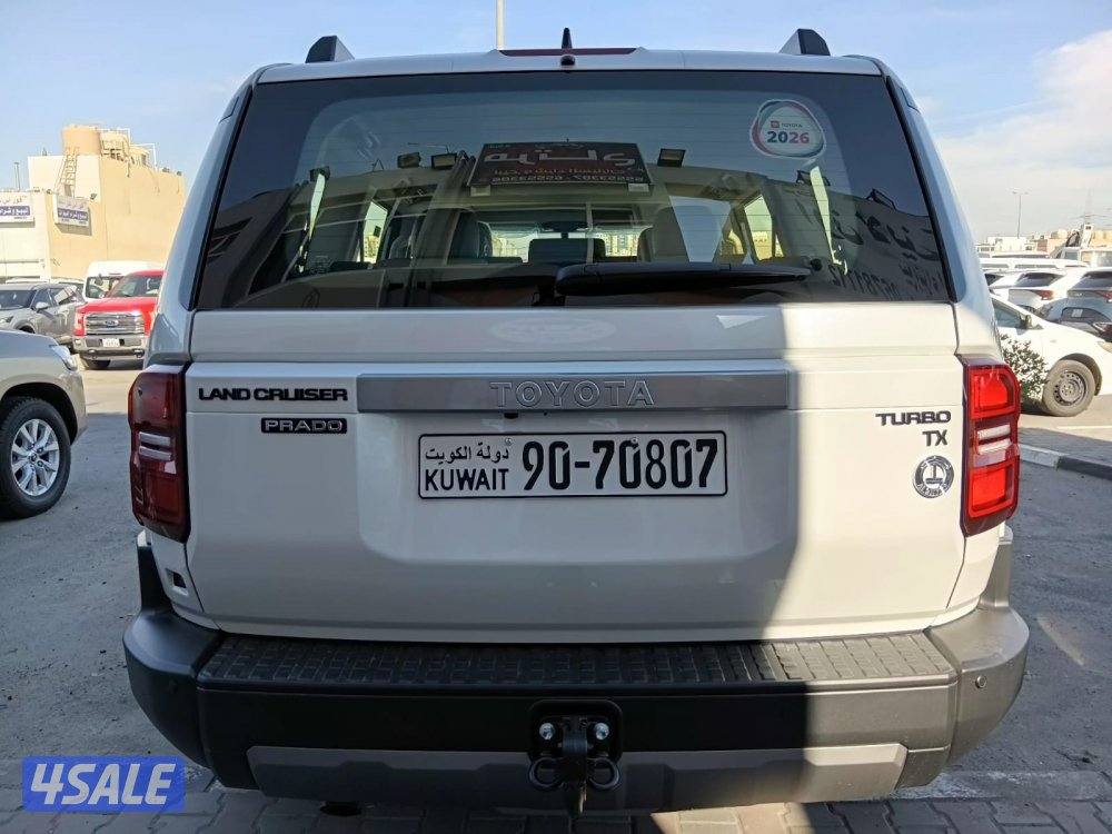 برادو TXتيربو موديل 2026 اصفار صبغ الوكالة شرط الفحص3