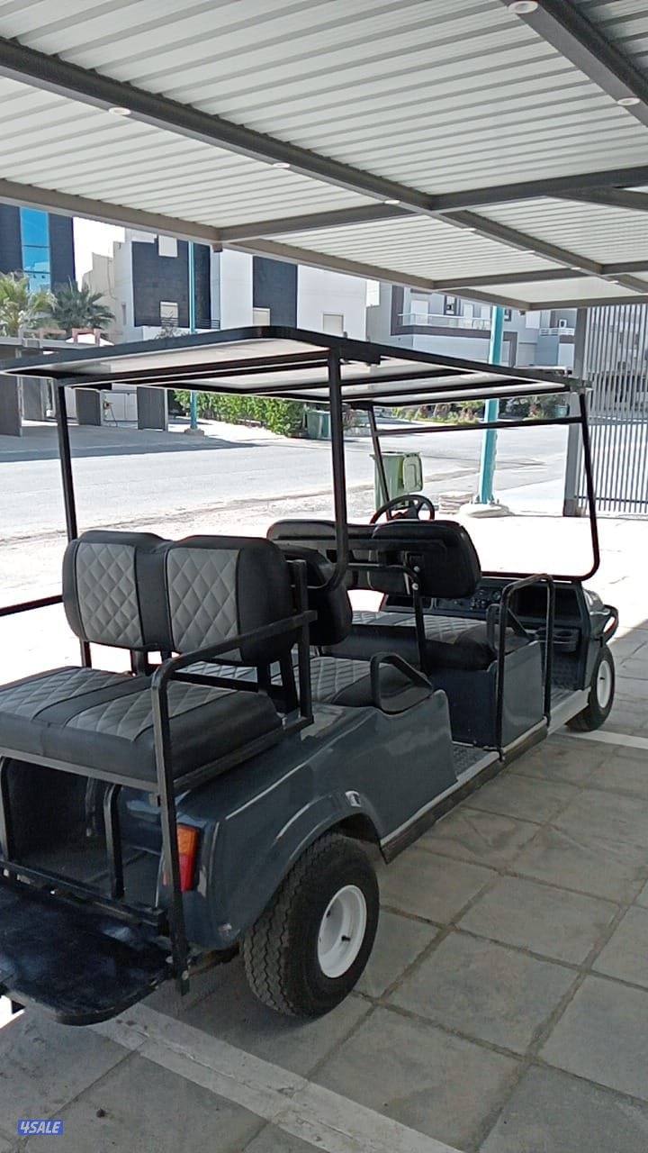 للبيع سياره جولف كار كهربائية 6 مقاعد2
