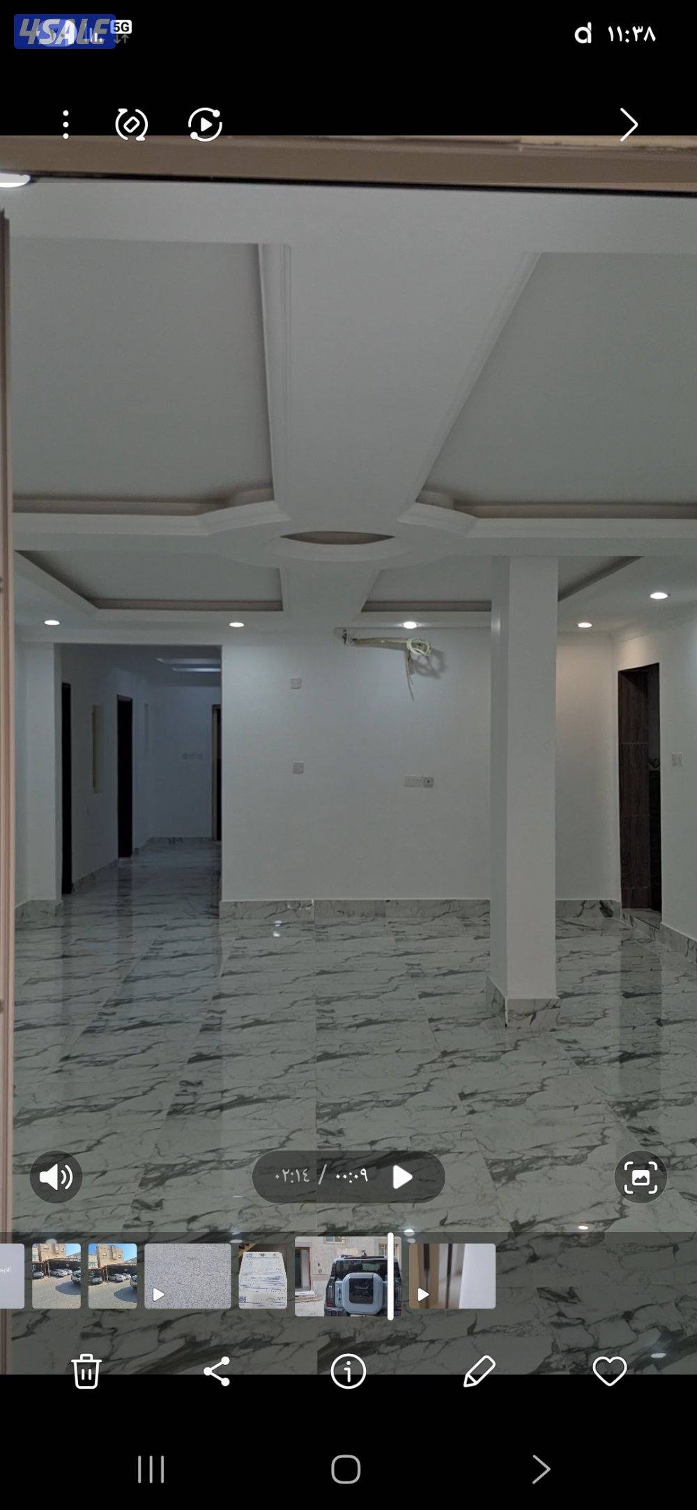 للايجار بالظهر بيت ثلاث ادوار ارضي و٤ شقق0