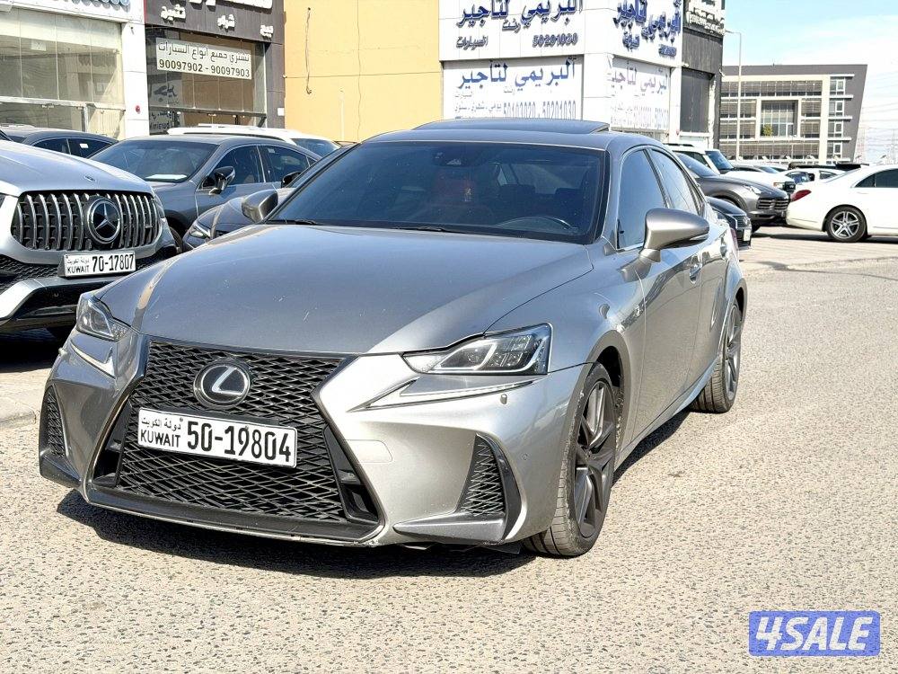 لكزس IS 350  F_sport الساير 20184