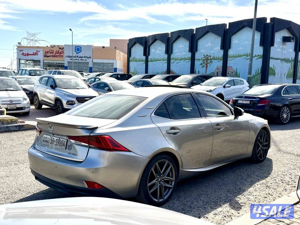 لكزس IS 350  F_sport الساير 20187