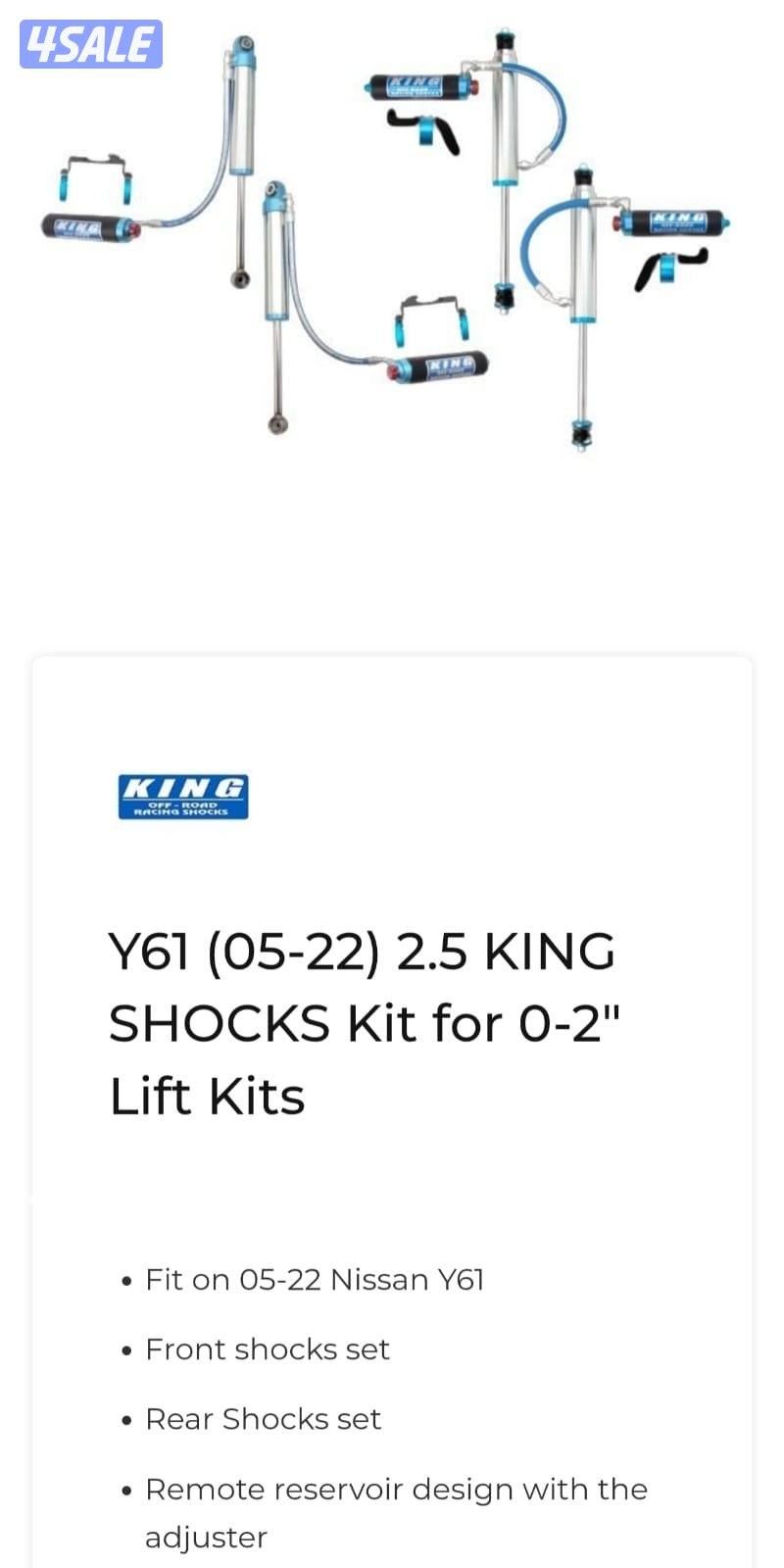 للبيع معاونات King يركبون على السفاري استعمال اسبوع0