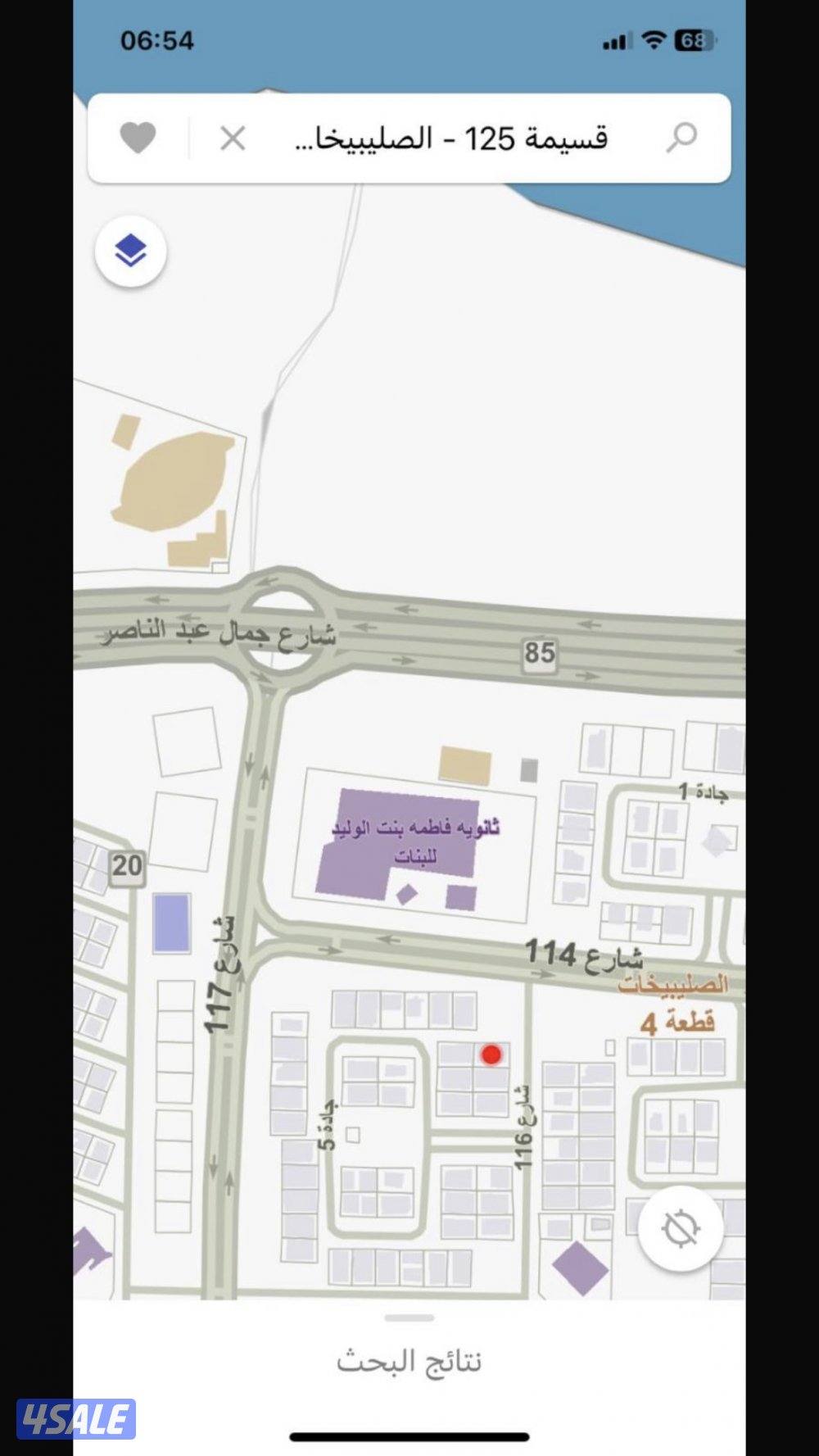 بيت 600 متر موقع مميز في  المزاد بنا2