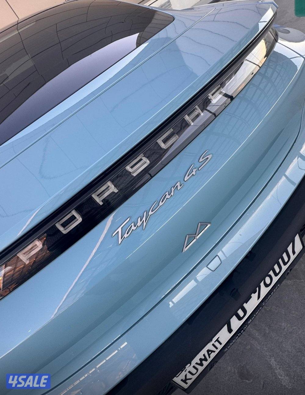 للبيع بورش تايكان  4S موديل 2023 بهبهاني تحت الكفالة صبغ الوكالة8