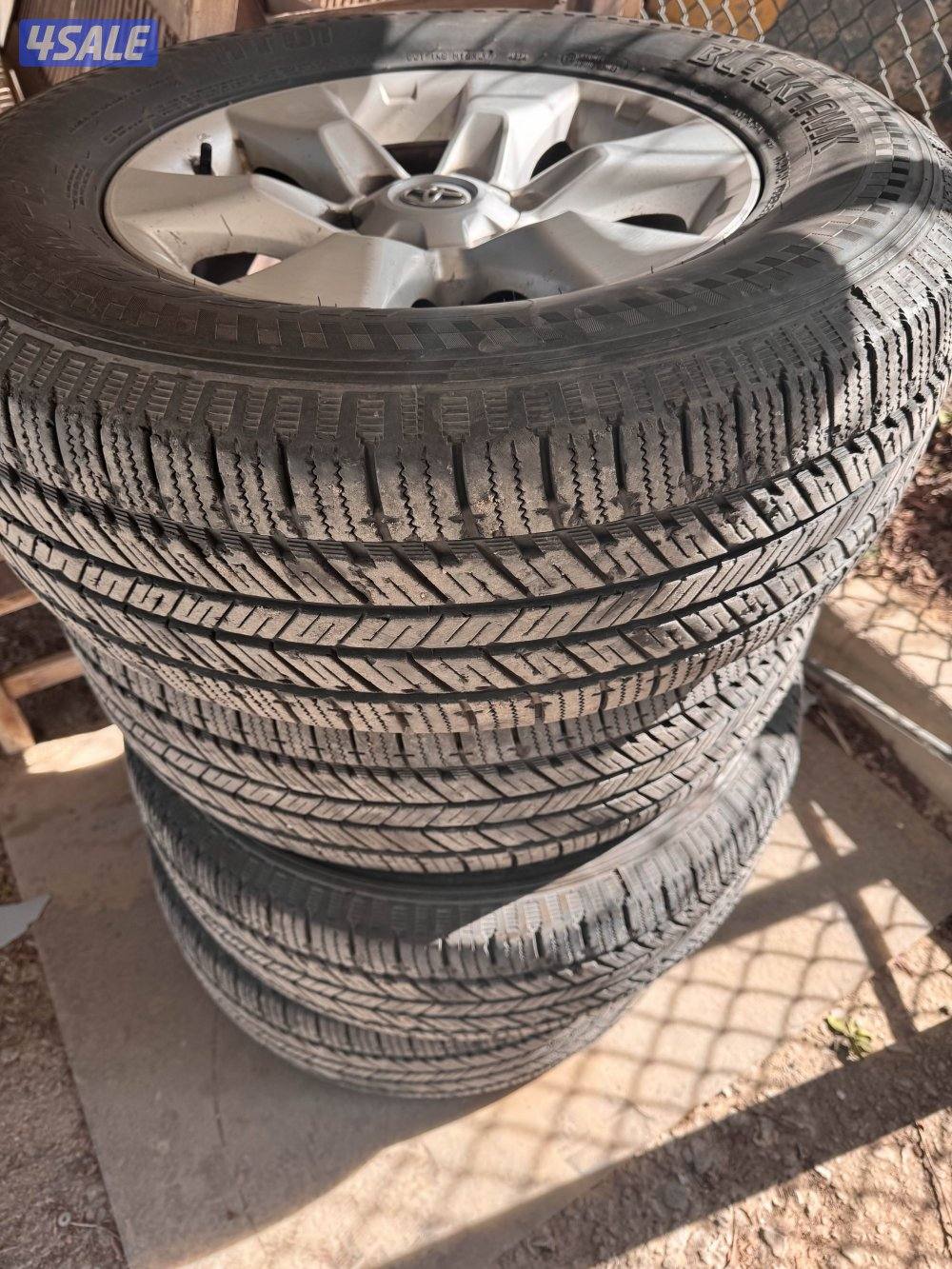 Mags and new tires for Toyota Prado 20102