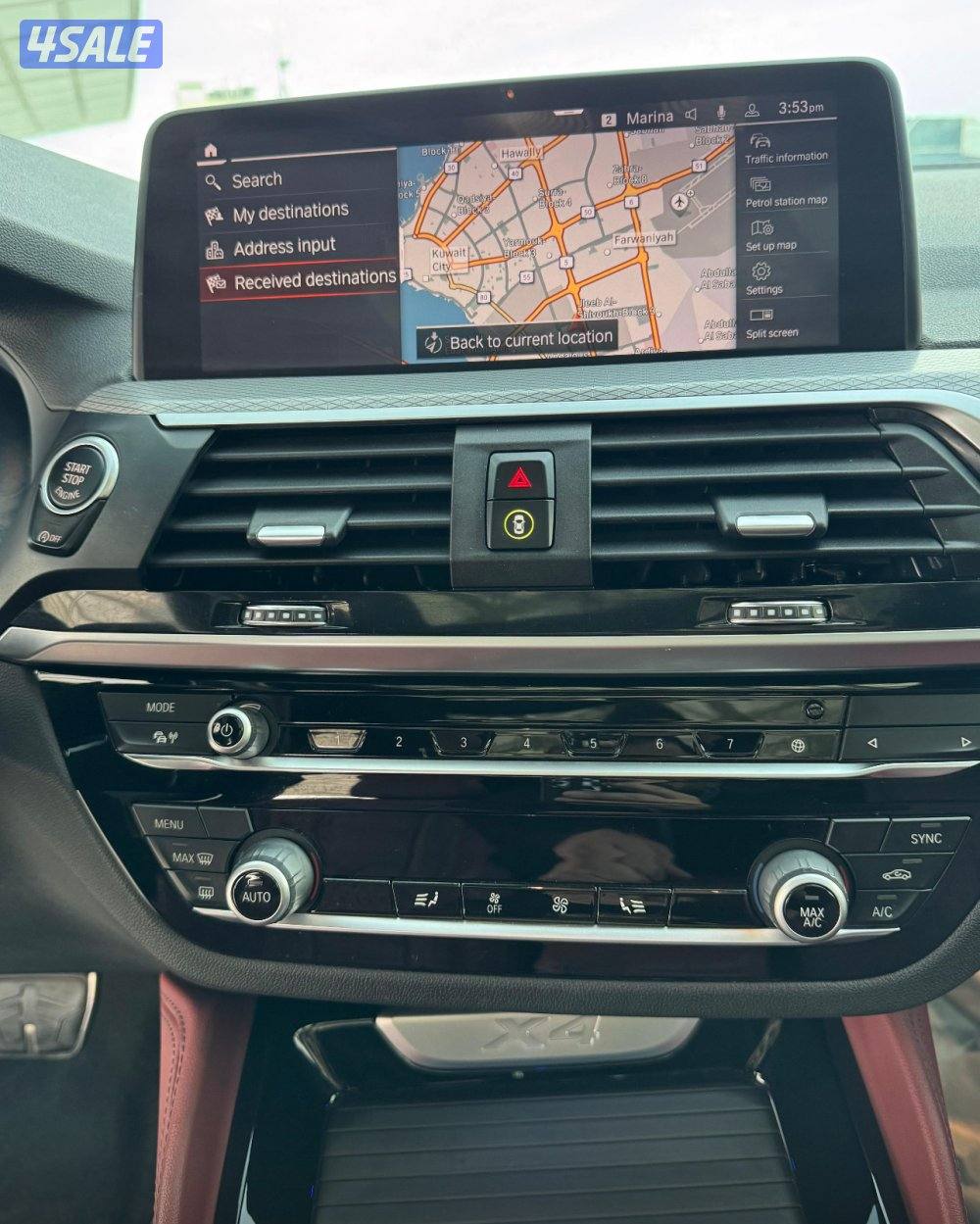 للبيع BMW X4 موديل 2021 الغانم صبغ الوكالة سيرفيس وكالة13