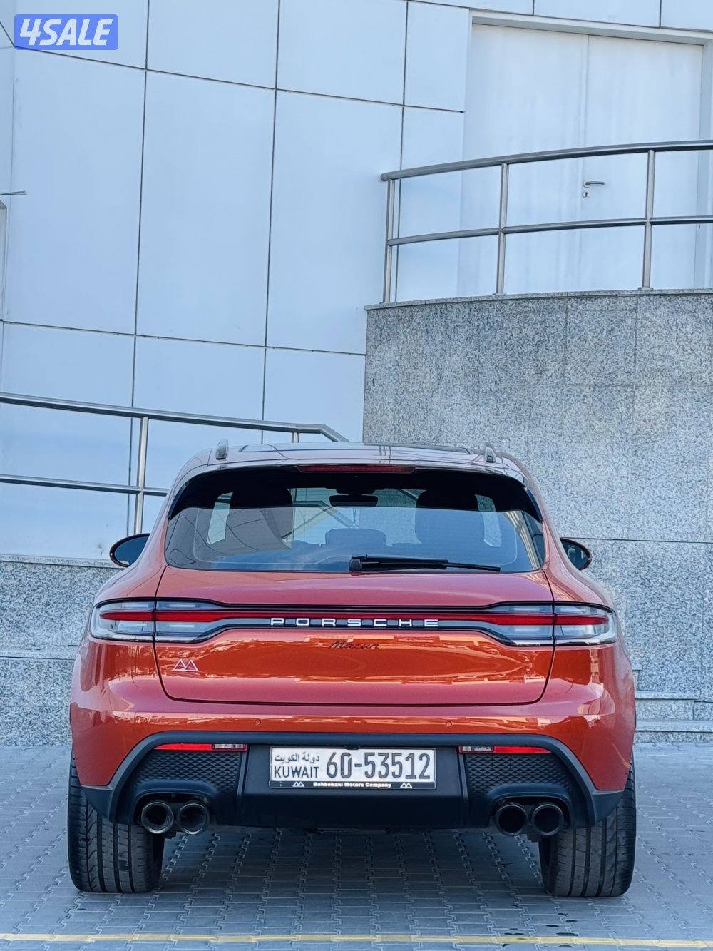 للبيع بورش ماكان موديل 20225