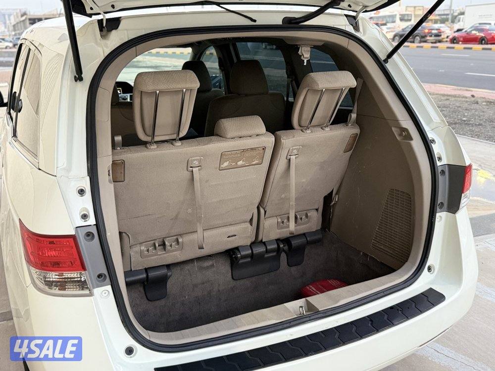 هوندا اوديسي - موديل 2014 - عداد 199 - وارد الغانم - بحاله ممتازه12