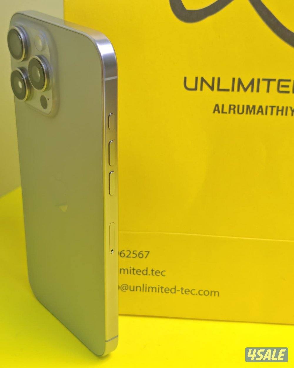 ايفون 16 برو ماكس تيتانيوم iPhone 16 Pro Max 256GB Natural Titanium2