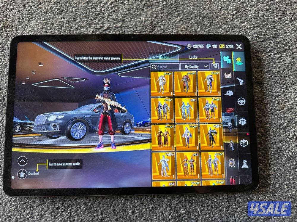 للبيع حساب ببجي قلتش1