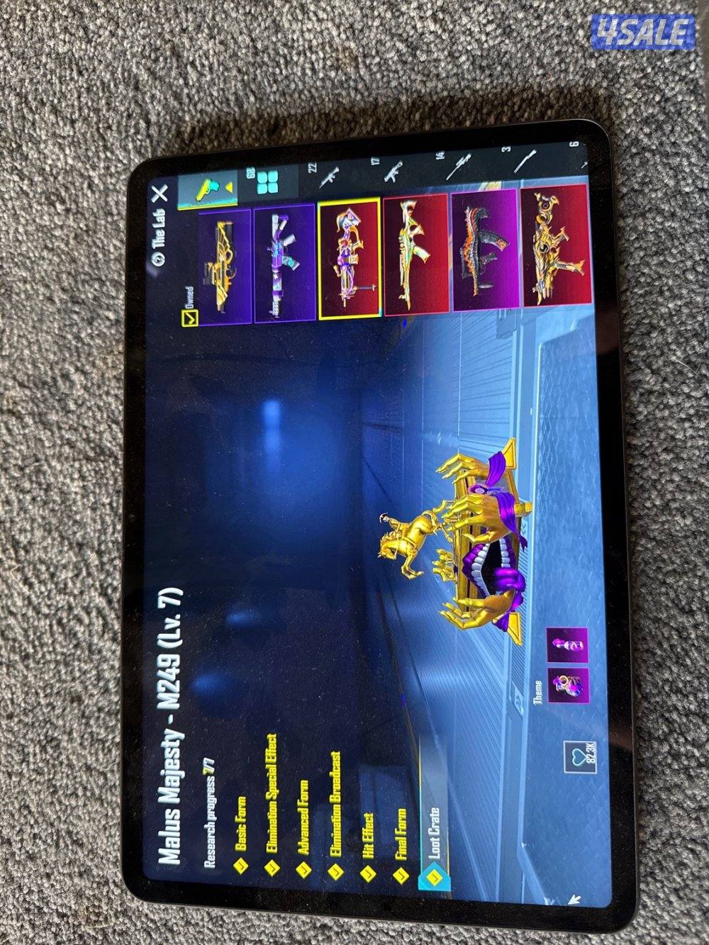 للبيع حساب ببجي قلتش5