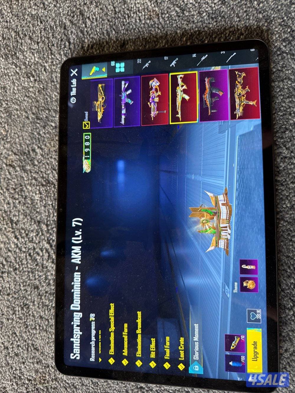 للبيع حساب ببجي قلتش6