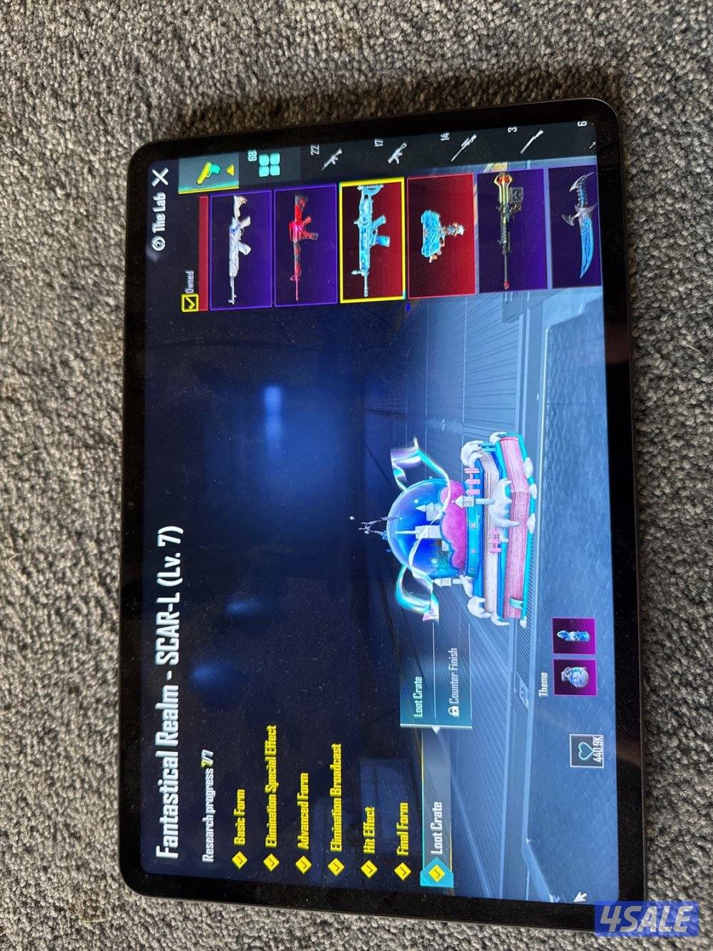 للبيع حساب ببجي قلتش9