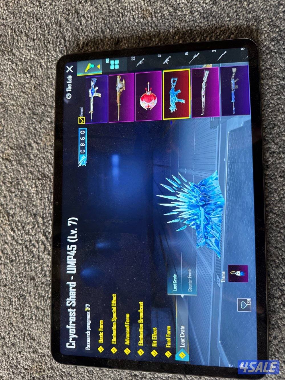 للبيع حساب ببجي قلتش13