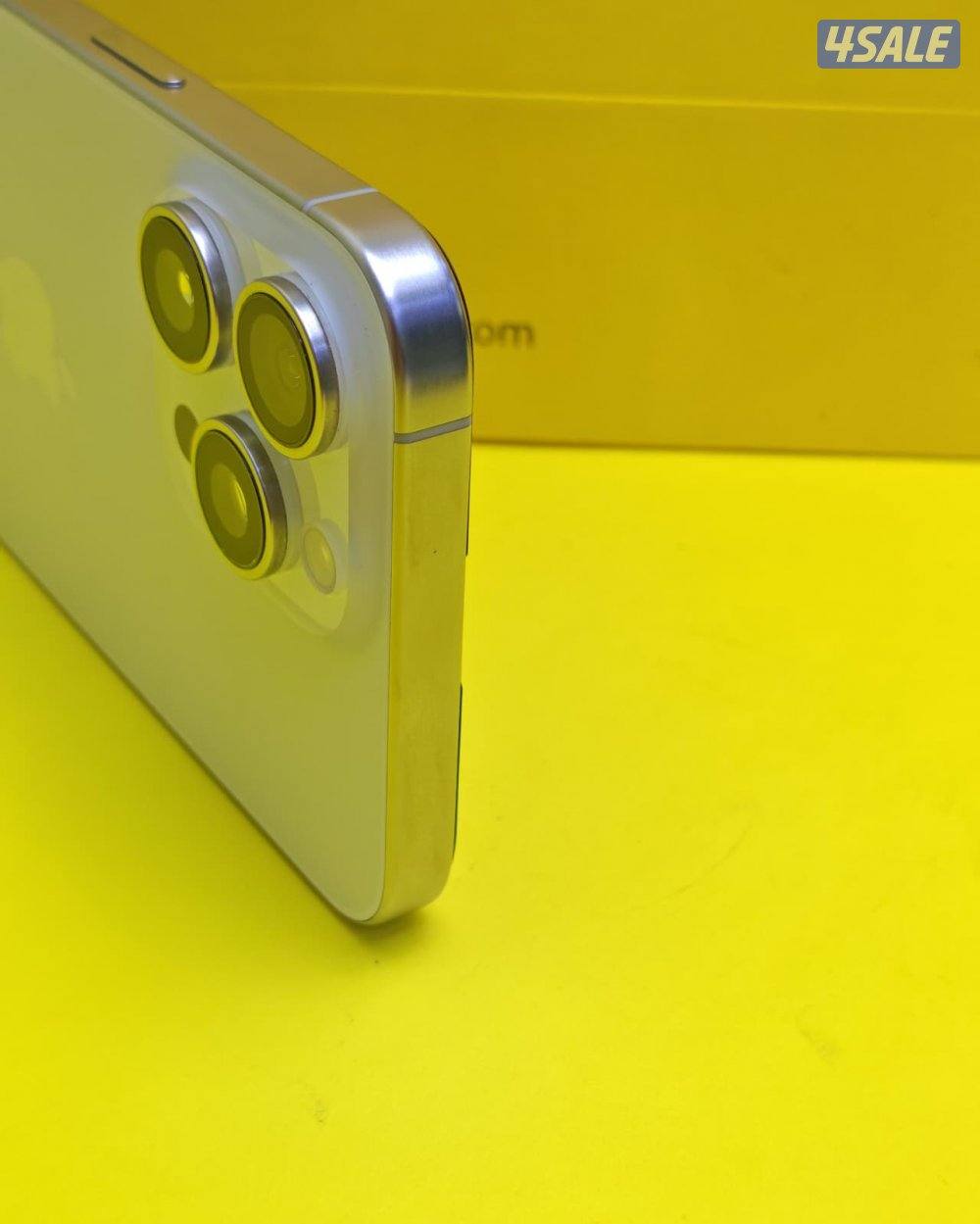 ايفون 15 برو ماكس تيتانيوم iPhone 15 Pro Max 512GB White Titanium1