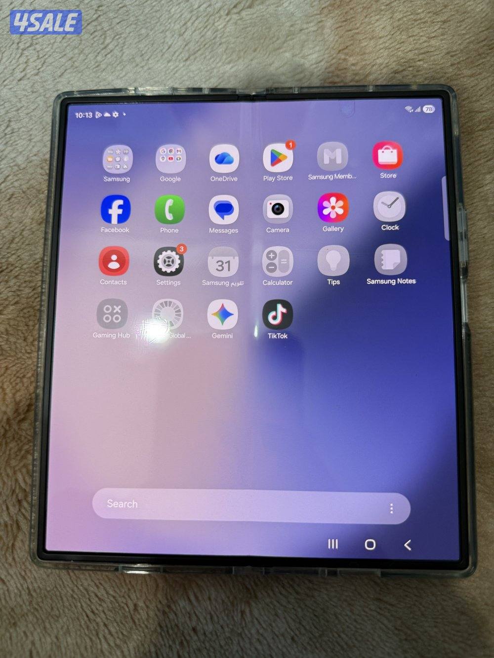 Samsung fold 6 -12gb ram 256 gb memory like as new only 6 month use4