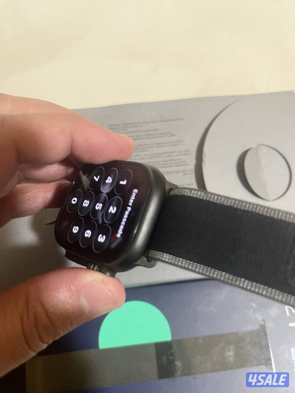 ابل ووتش الترا 3 مستعملة نفس الجديدة4