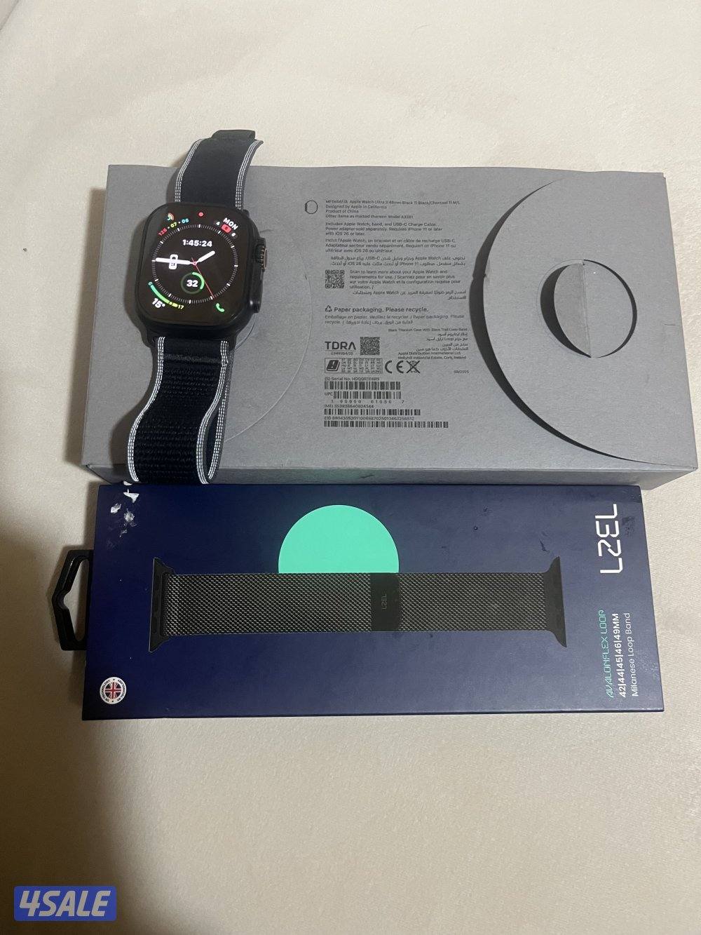 ابل ووتش الترا 3 مستعملة نفس الجديدة7