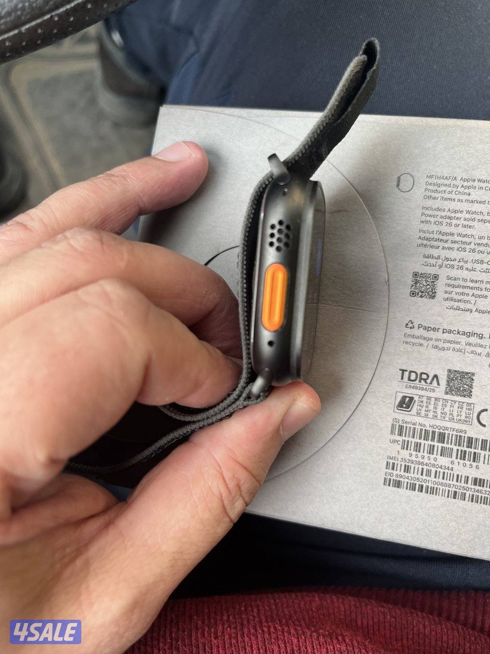 ابل ووتش الترا 3 مستعملة نفس الجديدة11