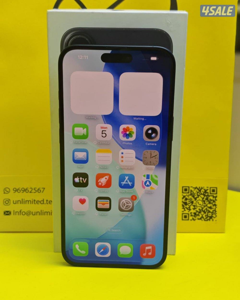 ايفون 16 بلس تيتانيوم iPhone 16 Plus 512GB Black2