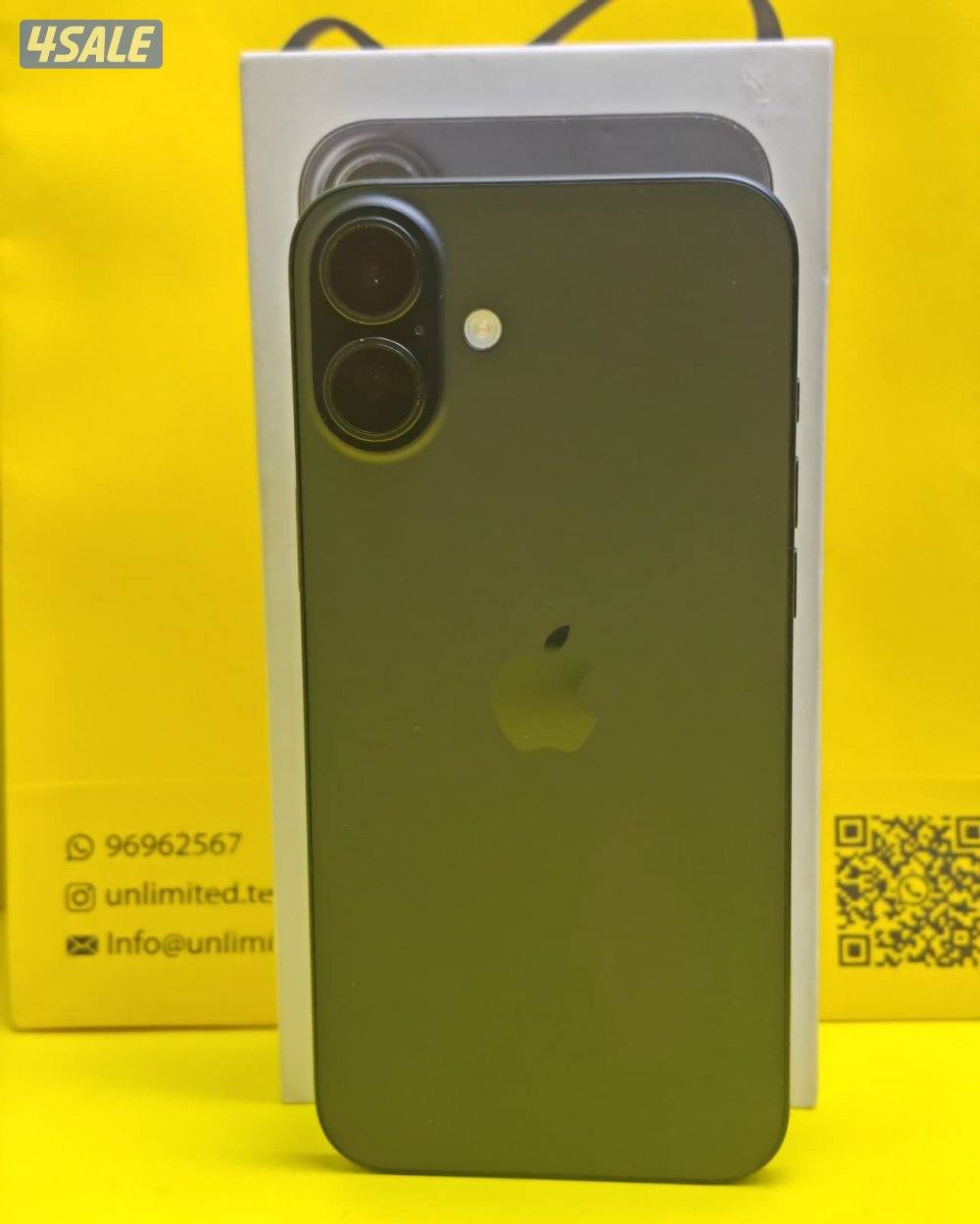 ايفون 16 بلس تيتانيوم iPhone 16 Plus 512GB Black7