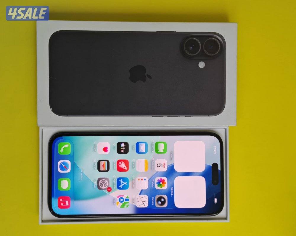 ايفون 16 بلس تيتانيوم iPhone 16 Plus 512GB Black8