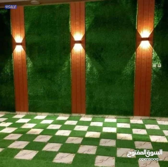 تنسيق حدائق تركيب ثيل صناعي وطبيعي وسور تركي بافضل الاسعار3