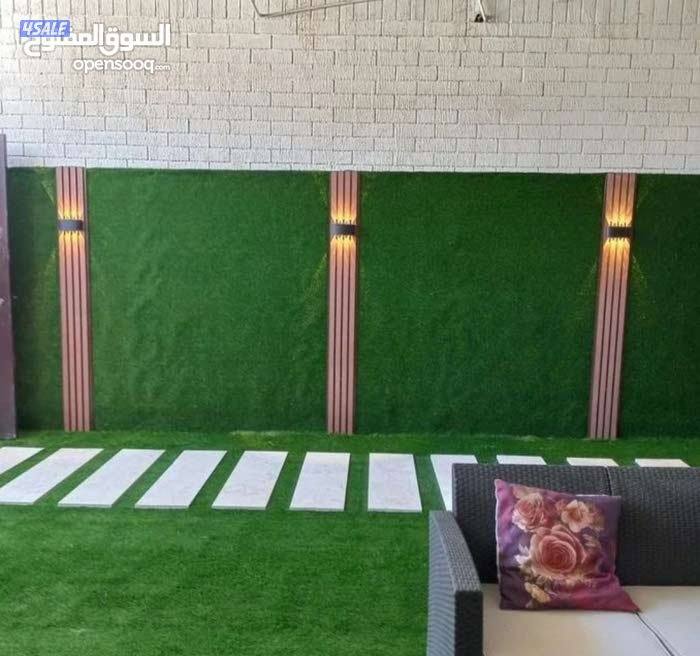 تنسيق حدائق تركيب ثيل صناعي وطبيعي وسور تركي بافضل الاسعار4