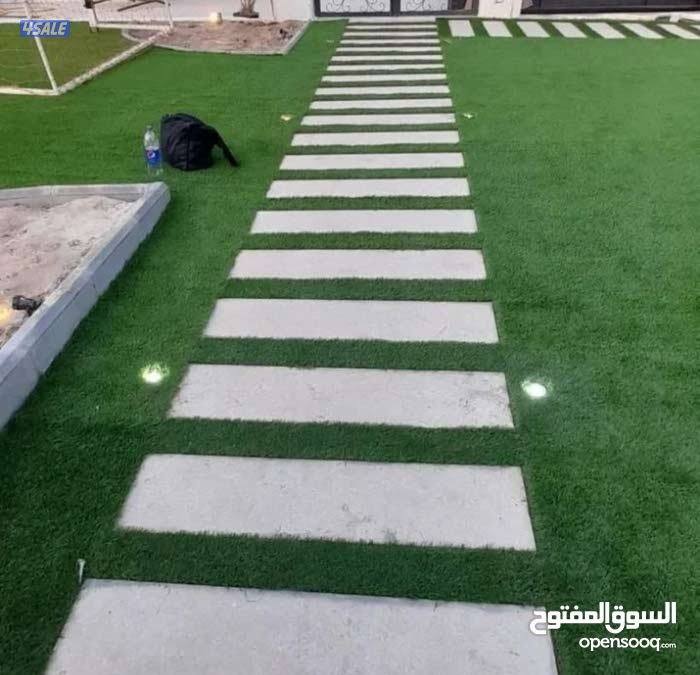 تنسيق حدائق تركيب ثيل صناعي وطبيعي وسور تركي بافضل الاسعار12