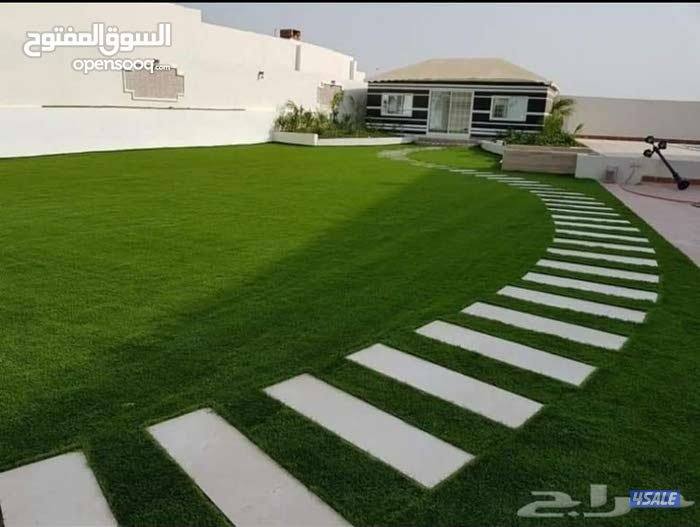 تنسيق حدائق تركيب ثيل صناعي وطبيعي وسور تركي بافضل الاسعار14